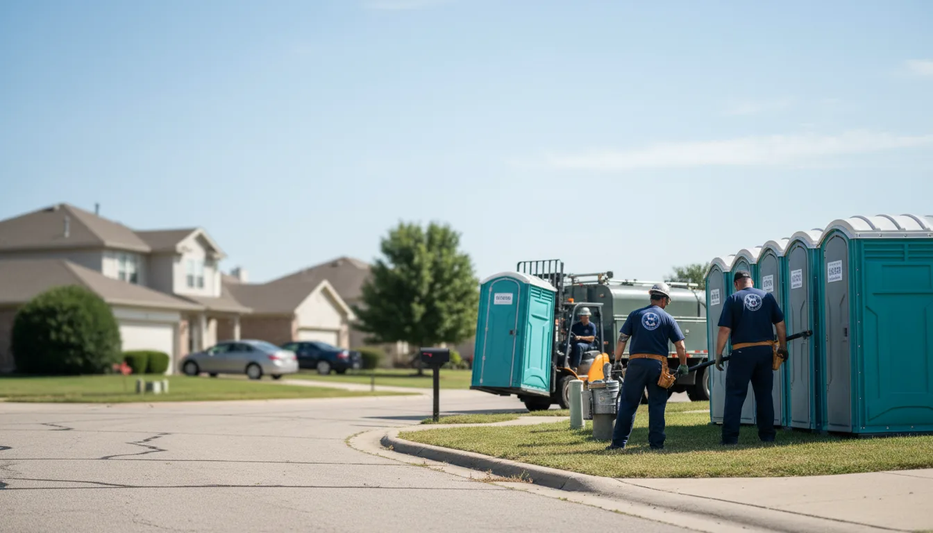 Porta Potty Rental in Van Alstyne, TX near me